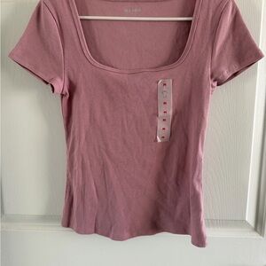 Old Navy Women's Mauve Short Sleeve Top